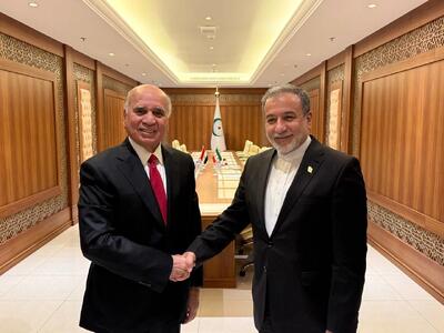  عراقچی و فواد حسین درباره مذاکره با آمریکا گفتگو کردند