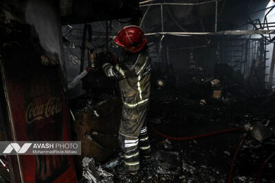  آتش‌سوزی مهیب در مشهد+ جزئیات