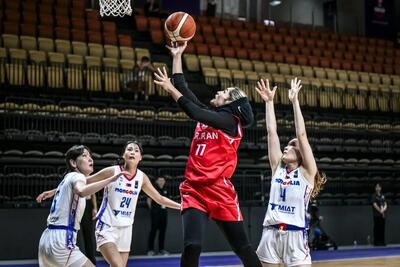  چند فریم خاص از لیگ بسکتبال زنان