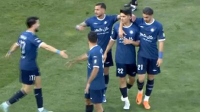  سوپرگل گل‌گهر به پرسپولیس توسط پوریا پورعلی