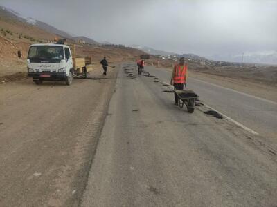  پویش بهسازی راه‌های اردل کلید خورد