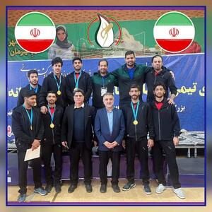  تیم بزرگسالان خراسان جنوبی قهرمان تیمی زورخانه ای ایران شد
