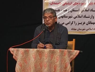  نماینده وزیر فرهنگ و ارشاد:‌ رتبه‌بندی هنرمندان با ارفاق و رعایت حقوق آنان صورت می‌گیرد