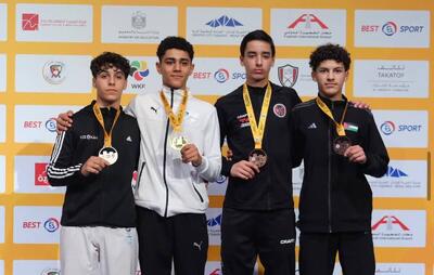  لیگ جهانی کاراته وان فجیره/ یک طلا و دو برنز بر گردن نوجوانان ایران