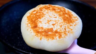  طرز تهیه نان خوشمزه با 2 تا سیب زمینی / تابه ای و تنوری