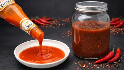 دیگه پول بابت خرید سس تند نده چون با این ترفند مفت تموم میشه