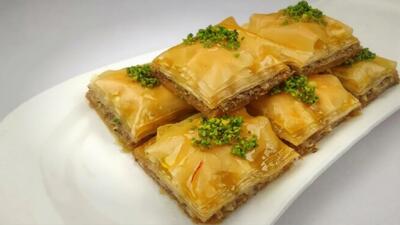  طرز تهیه باقلوا لقمه ای / آسون،فوری،کم شیرین و کم روغن ،با تمام نکاتی که بهش نیاز داری