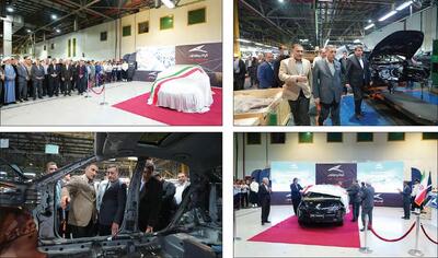  هاچ‌بک ملی «کی‌ام‌سی شدو» رونمایی شد