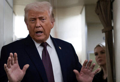  ادعای جدید ترامپ درباره توافق با ایران/ ما یک ناو گروه ضربت بزرگ به سوی ایران اعزام کرده‌ ایم