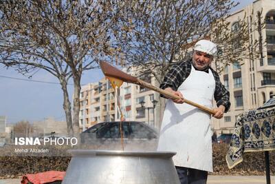  تصاویر: جشنواره پخت سمنو در بجنورد