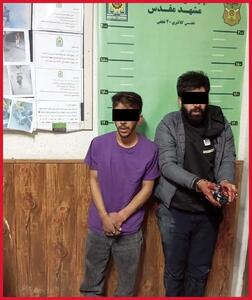  یک ساعت عملیات پردلهره پلیس برای دستگیری سارقان حرفه‌ای