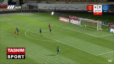  ببینید| گل اول پرسپولیس به گل‌گهر توسط سرگیف