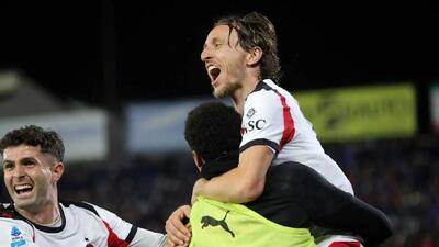  مودریچ، سومین گلزن مسن تاریخ سری آ؛ عملکردی در قامت تیم‌های قهرمان