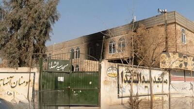  دادگاه افرادی که ۲ بسیجی را در مسجد آتش زدند +فیلم