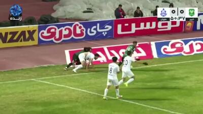  خلاصه بازی خیبر خرم آباد 1 - ملوان 0 + ویدئو