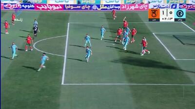  گل اول مس رفسنجان به پیکان توسط جبیره + ویدئو