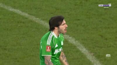  گل اول نیوکاسل به استون ویلا (ساندرو تونالی)