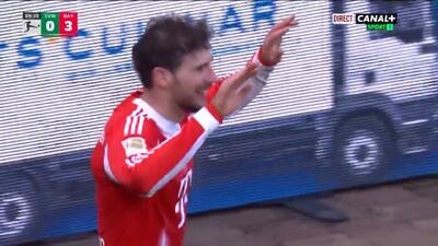  گل سوم بایرن مونیخ به وردربرمن (گورتسکا)