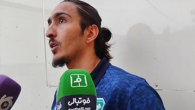  صحبتهای احسان حسینی و مهراد قنبری بازیکنان خیبر پس از بازی با ملوان