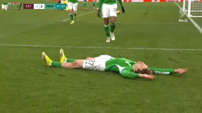  گل سوم نیوکاسل به استون ویلا (وولتمایده)