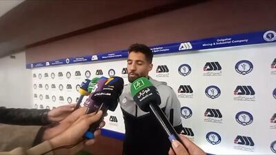  آرمان اکوان: خوشحالم که اولین برد را مقابل پرسپولیس کسب کردیم