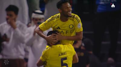  گل دوم النصر به الفتح عربستان (آیمن یحیی)