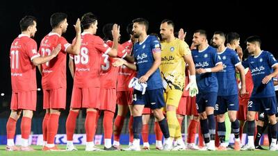  پایان نیمه اول/ گل گهر 2 - پرسپولیس یک