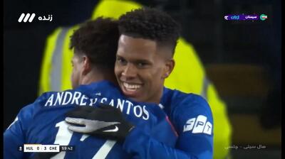  گل سوم چلسی به هال سیتی (استوائو)