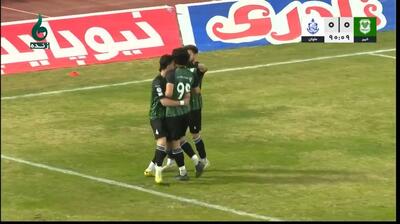  گل اول خیبر خرم آباد به ملوان (عارف قزل)