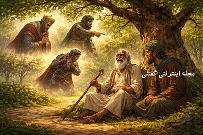  حکایت مرد نابینای خردمند و سه رهگذر | چشم‌هایی که بسته بود و دلی که باز بود