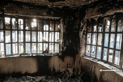  حمله به ساختمان‌های خدمات‌رسان تهران