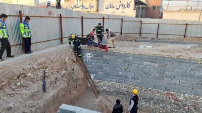  جزئیات نجات کارگر ۲۰ ساله از زیر آوار گودبرداری