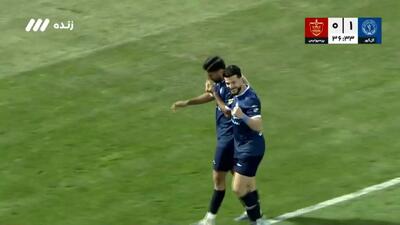  ویدیو: گل دوم گل‌گهر به پرسپولیس توسط پوریا لطیفی‌فر
