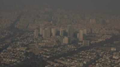  هوای تهران در مرز آلودگی