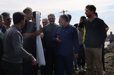  پیگیری مشکلات طرح هادی روستای جیرهنده گیلان