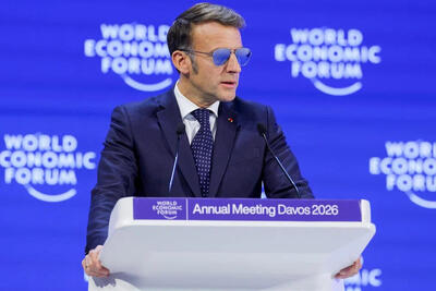  ماکرون: اروپا باید به یک قدرت ژئوپلیتیک تبدیل شود