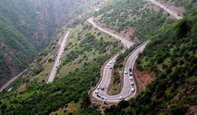  جاده کندوان یکطرفه شد