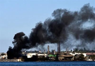  آتش‌سوزی در بزرگترین پالایشگاه نفت کوبا/ ویدئو