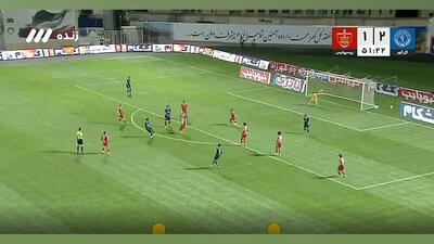  ادامه جشنواره شوت‌های زیبا/ گل سوم گل گهر به پرسپولیس (لطیفی فر)