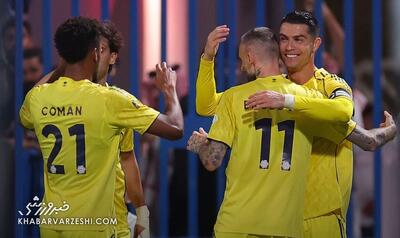  ویدیو| کریستیانو با گل بازگشت؛ گل رونالدو در دیدار النصر - الفتح