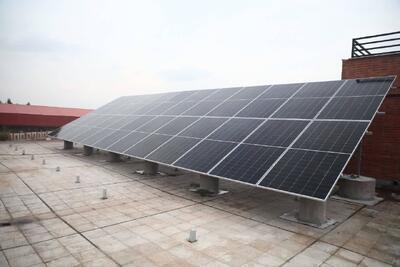  افزایش ظرفیت نیروگاه‌های خورشیدی شهرداری تهران به ۲ مگاوات