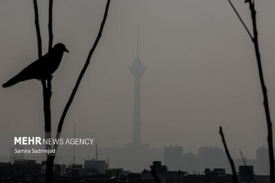  هوای تهران در مرز آلودگی است