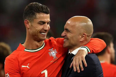  واکنش سرمربی پرتغال به خداحافظی رونالدو