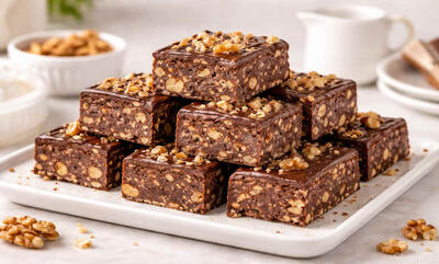  طرز تهیه براونی بدون نیاز به پخت؛ دسر سالم و آسان