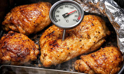  چرا مرغ در هواپز خشک می‌شود؟ 9 نکته برای پخت مرغ نرم و آبدار