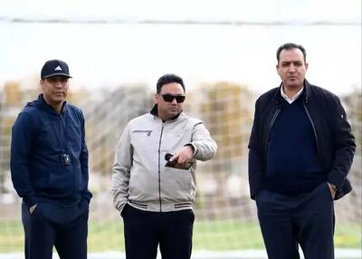  حضور مدیرعامل گل‌گهر در تمرین پیش از دیدار حساس با پرسپولیس - پارس فوتبال