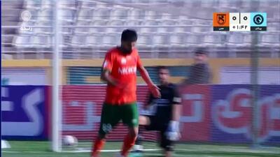  ویدیو: گل اول مس به پیکان توسط جبیره - پارس فوتبال