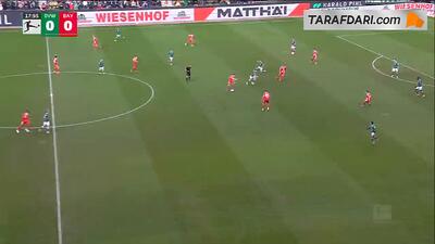  خلاصه بازی وردربرمن 0-3 بایرن مونیخ (بوندسلیگا - 26-2025) - پارس فوتبال