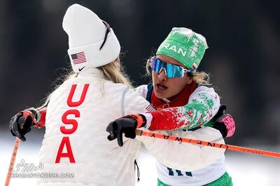  عکس | ورزشکار زن ایرانی در آغوش ستاره آمریکایی - پارس فوتبال