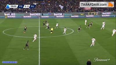  خلاصه بازی پیزا 1-2 میلان (سری آ - 26-2025) - پارس فوتبال